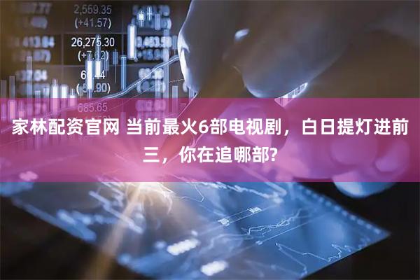 家林配资官网 当前最火6部电视剧，白日提灯进前三，你在追哪部?